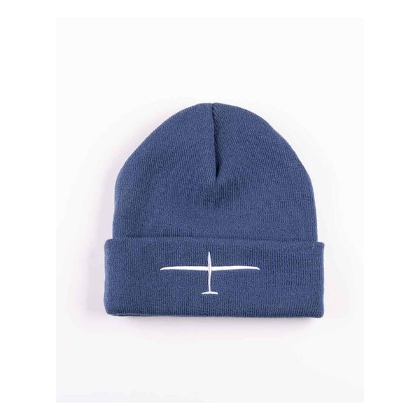 EEROPLANE Glider beanie "Speed is Life" blue steel