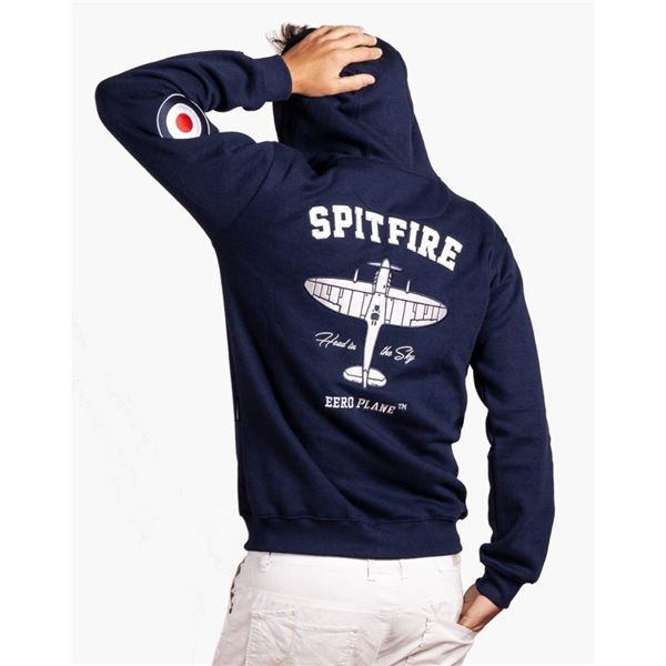 EEROPLANE Mikina Spitfire navy, XL