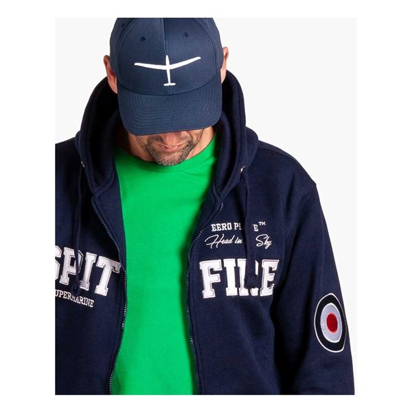 EEROPLANE Spitfire Zip Hoodie navy, L