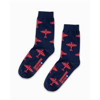EEROPLANE Ponožky Spitfire navy/red, 43/46