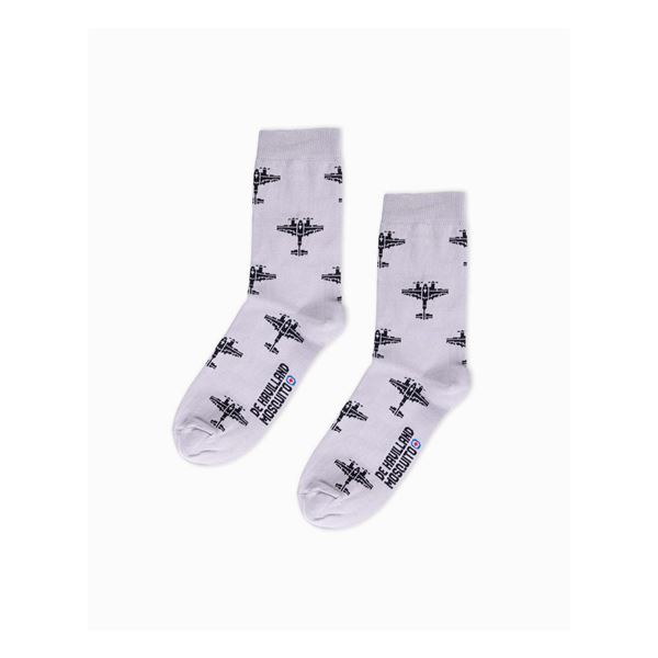 EEROPLANE De Havilland Mosquito Socks grey, 43/47