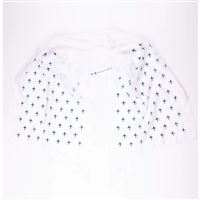 EEROPLANE Hedvábný šál Boeing nebe bílý