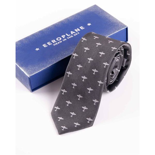 EEROPLANE Spitfire Neck Tie, grey