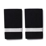 Výložky, Epolety 1 pruh stříbrná, pár