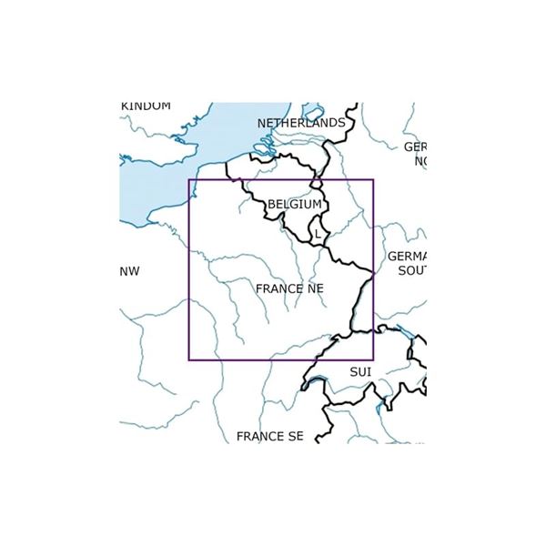 France North East VFR Chart 2024