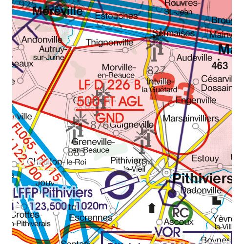 France South East VFR Chart 2024