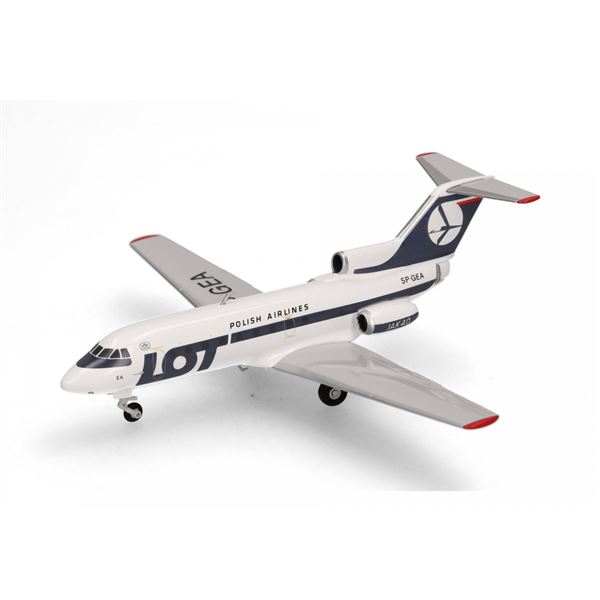 Model Yak-40 LOT Polish Airlines 1:200