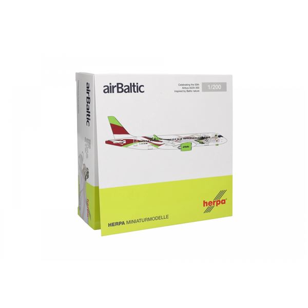 Model A220-300 airBaltic "Baltic heritage" 1:200