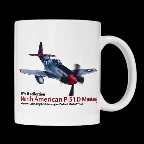 Mug North American P-51 D Mustang