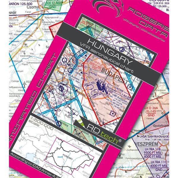 Hungary VFR ICAO Chart 2024