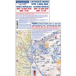 ICAO mapa ČR + SR 2026 laminovaná