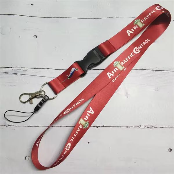 Lanyard AIR TRAFFIC CONTROL red