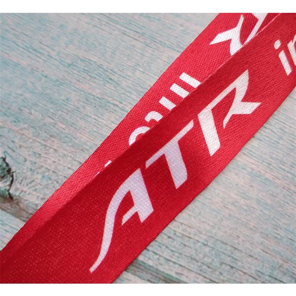 Šňůrka na krk "ATR into life" červená