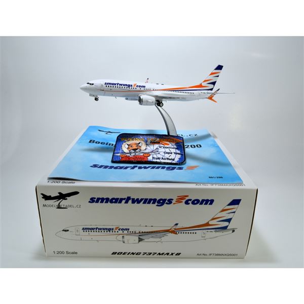 Model B737 MAX 8 Smartwings Antarctica 1:200