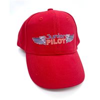 JUNIOR PILOT Kid's Cap red