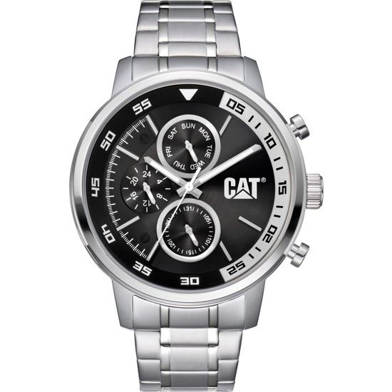 CAT Watch - Sail Steel, black