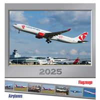 Airplanes calendar 2025