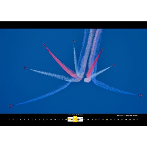Kalendář AIRSHOW 2026 nástěnný