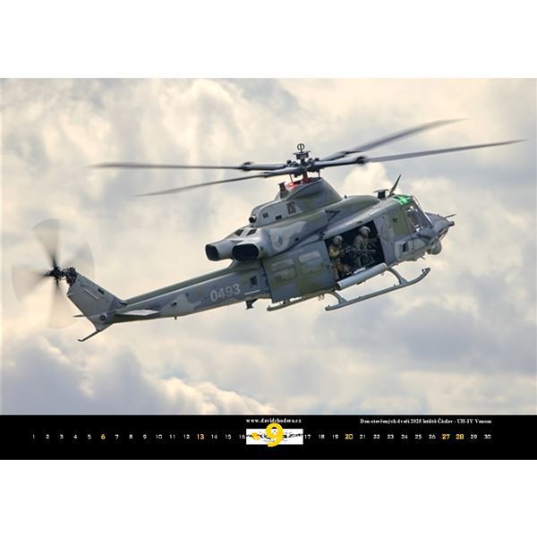 Kalendář AIRSHOW 2026 nástěnný