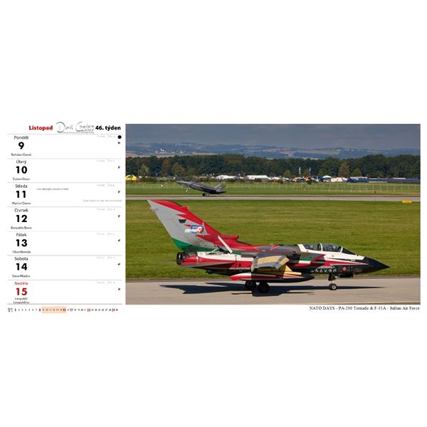 Kalendář AIRSHOW 2026 stolní 