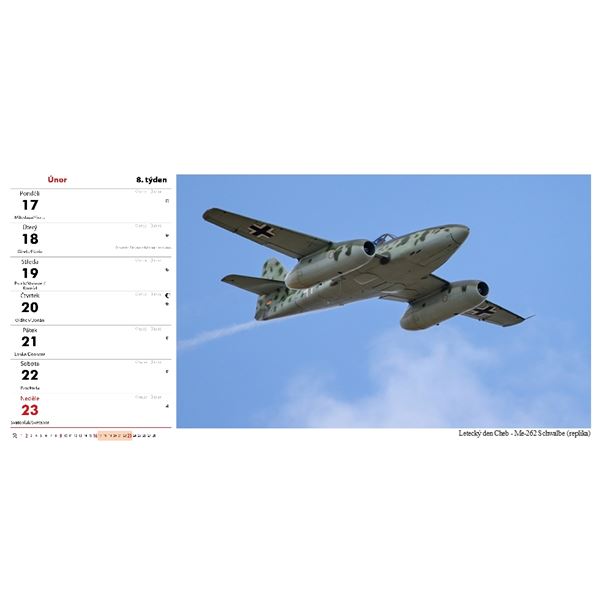 AIRSHOW Desk Calendar 2025