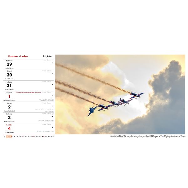 AIRSHOW Desk Calendar 2025