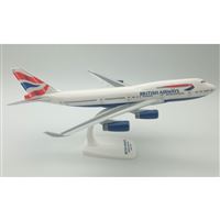 Model B747 British Airways UK Union Jack 1:250