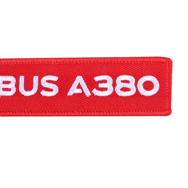 Key Ring AIRBUS A380 red