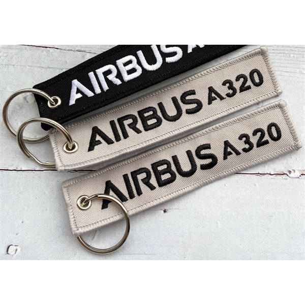 Keyring AIRBUS A320 beige
