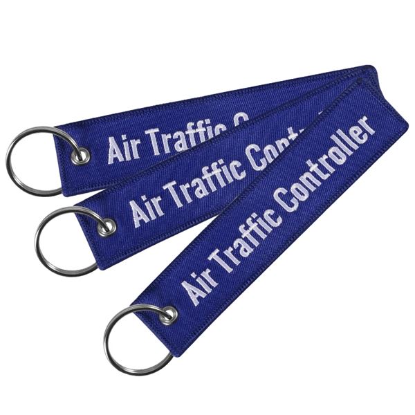 Keyring Air Traffic Controller blue