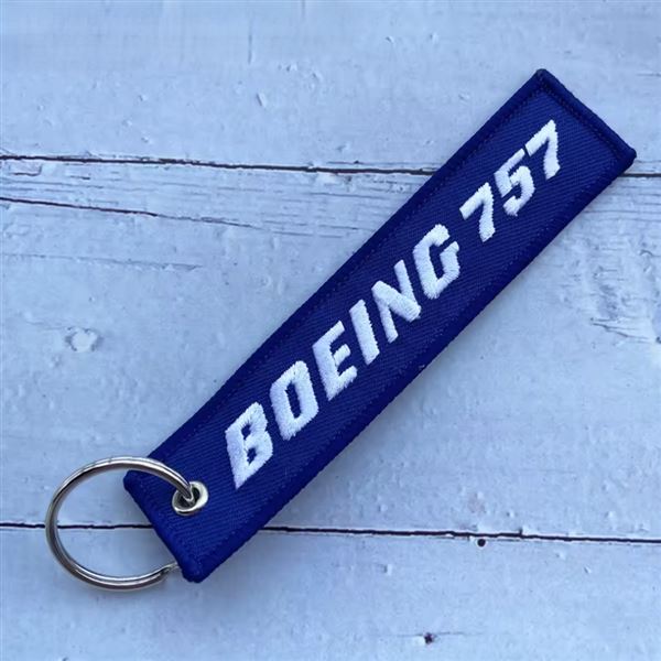 Klíčenka BOEING 757 modrá