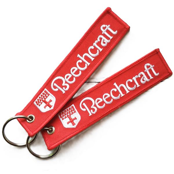 Keyring Beechcraft red