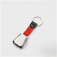 Keyring Buckle Belt red