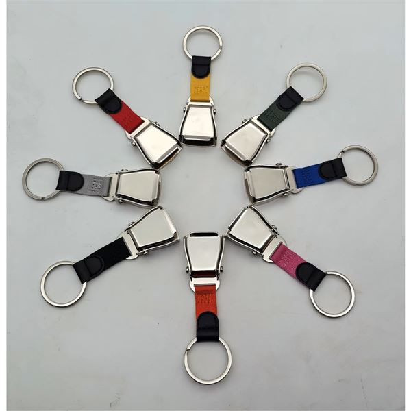 Keyring Buckle Belt black