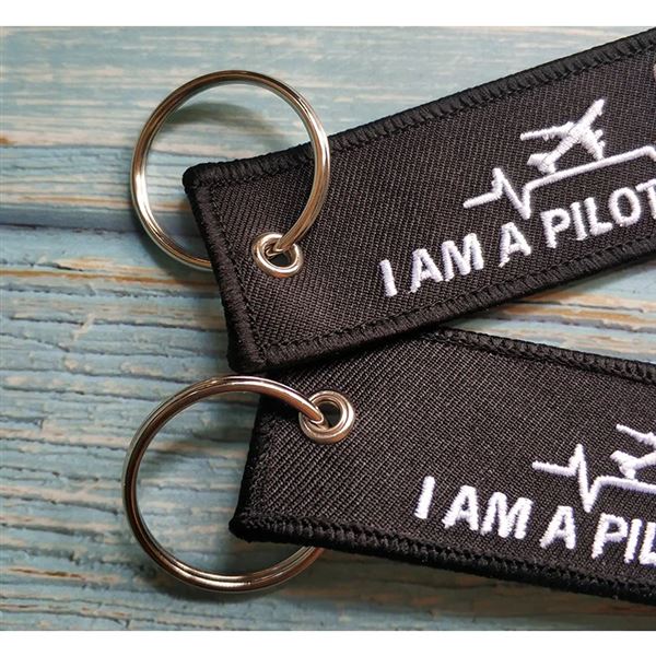 Keyring I AM A PILOT - TRUST ME