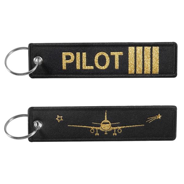 Keyring PILOT gold