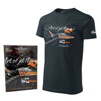 ANTONIO Tričko L-39 SKYFOX šedé, M