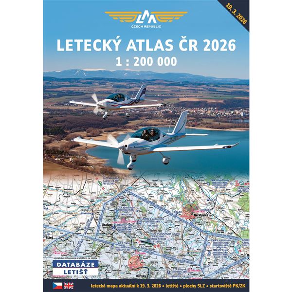 Aerial Atlas of the Czech Republic 2026 1:200 000