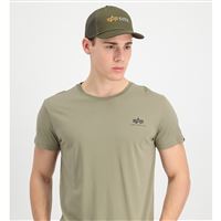 Alpha Industries Kšiltovka Label khaki