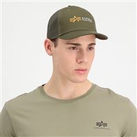 Alpha Industries Label Trucker Cap dark olive Alpha Industries Label Trucker Cap dark olive