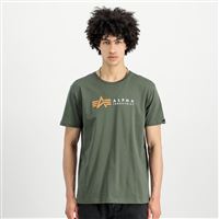 Alpha Industries Tričko Label olive, XL