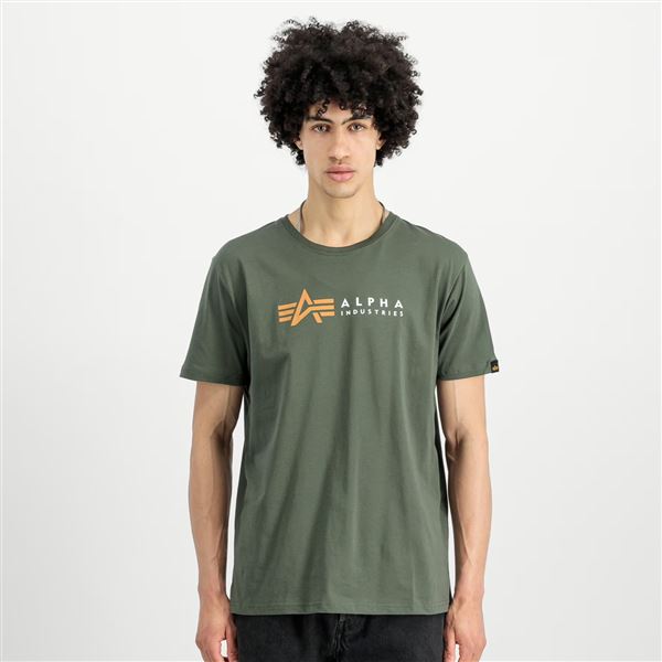Alpha Industries Tričko Label olive, XL