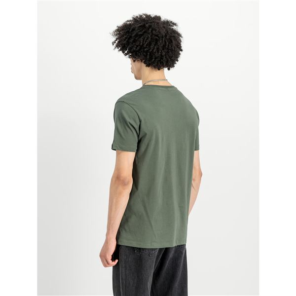 Alpha Industries Tričko Label olive, XL