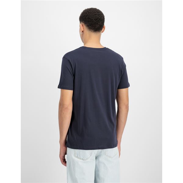 Alpha Industries Tričko Label modré, L