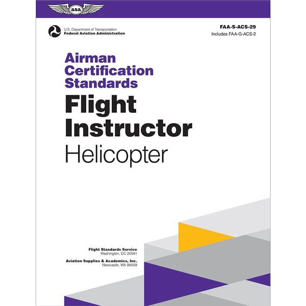 ASA Flight Instructor Helicopter ACS