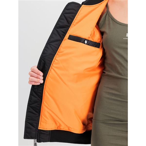 Alpha Industries Women Jacket MA-1 Core black, M/L