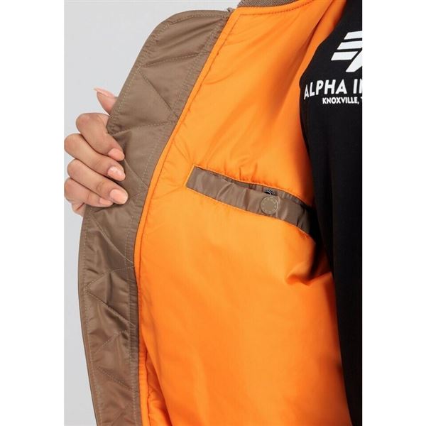 Alpha Industries Women Jacket MA-1 Core taupe, M/L