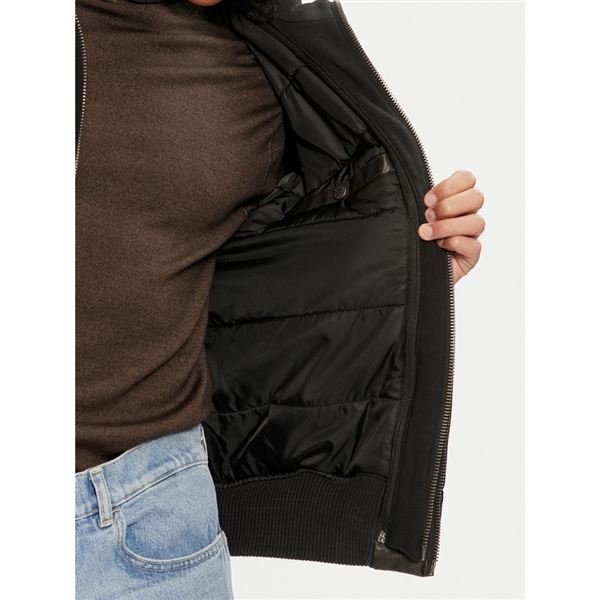 Alpha Industries Kožená bunda MA-1 D-Tec hnědá, XL