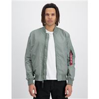 Alpha Industries Bunda MA-1 Two Tone šedozelená, M