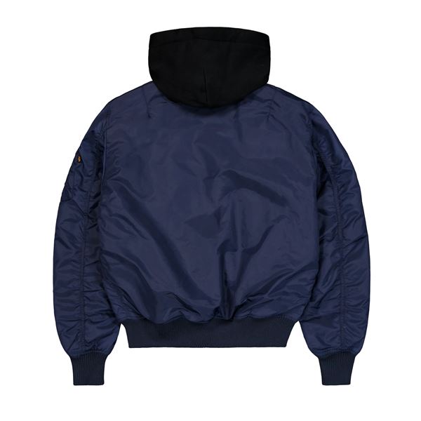 Alpha Industries Jacket MA-1 TT Hood navy, M